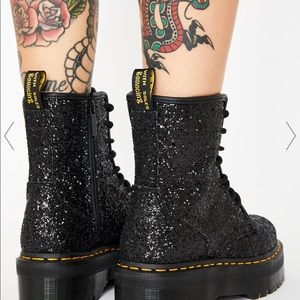 Jadon Glitter Doc Martens